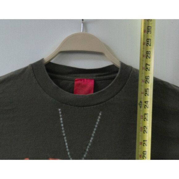 Aloha Army Dog Tags Green T-Shirt Men's Size L - Picture 4 of 6